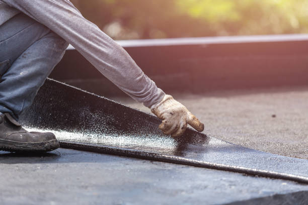 Professional Waterproofing technician working in Blacklick, OH